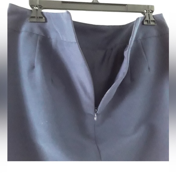 Trina Turk Blue Floral Lined Skirt with pockets womens size 2 - Picture 6 of 10